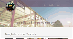 Desktop Screenshot of markthalle-in-hannover.de